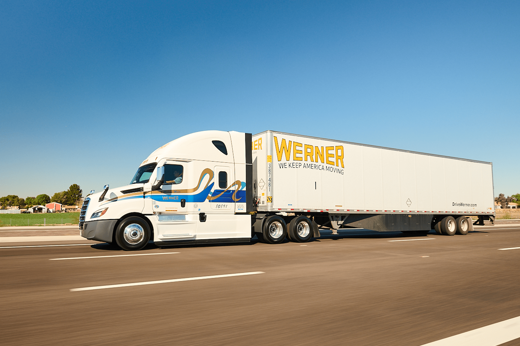 Local truck driving jobs at Werner