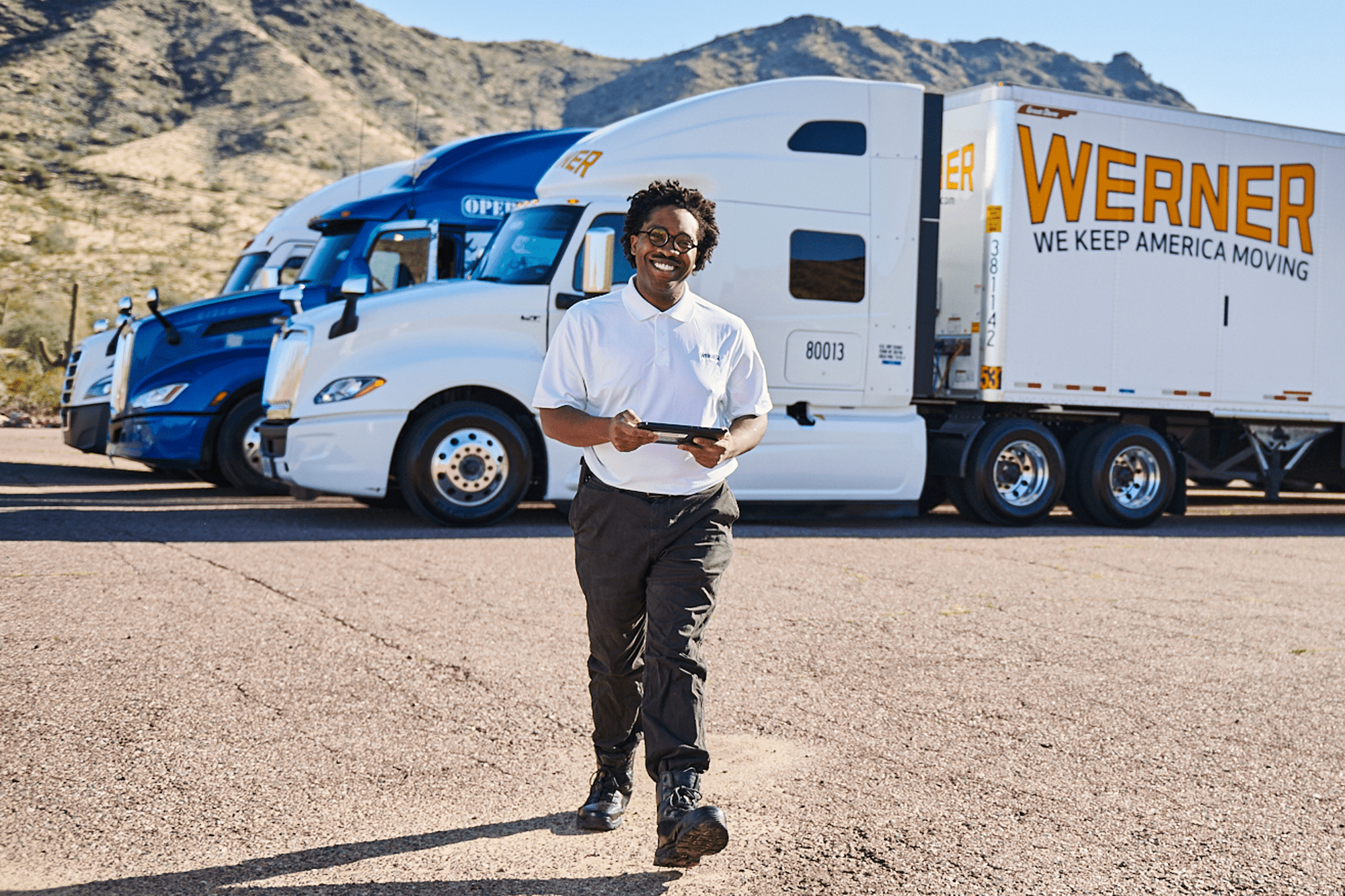 Werner truck driver lifestyle