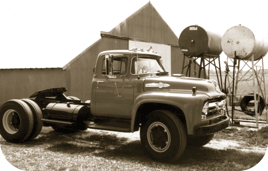 A 1950s Werner truck