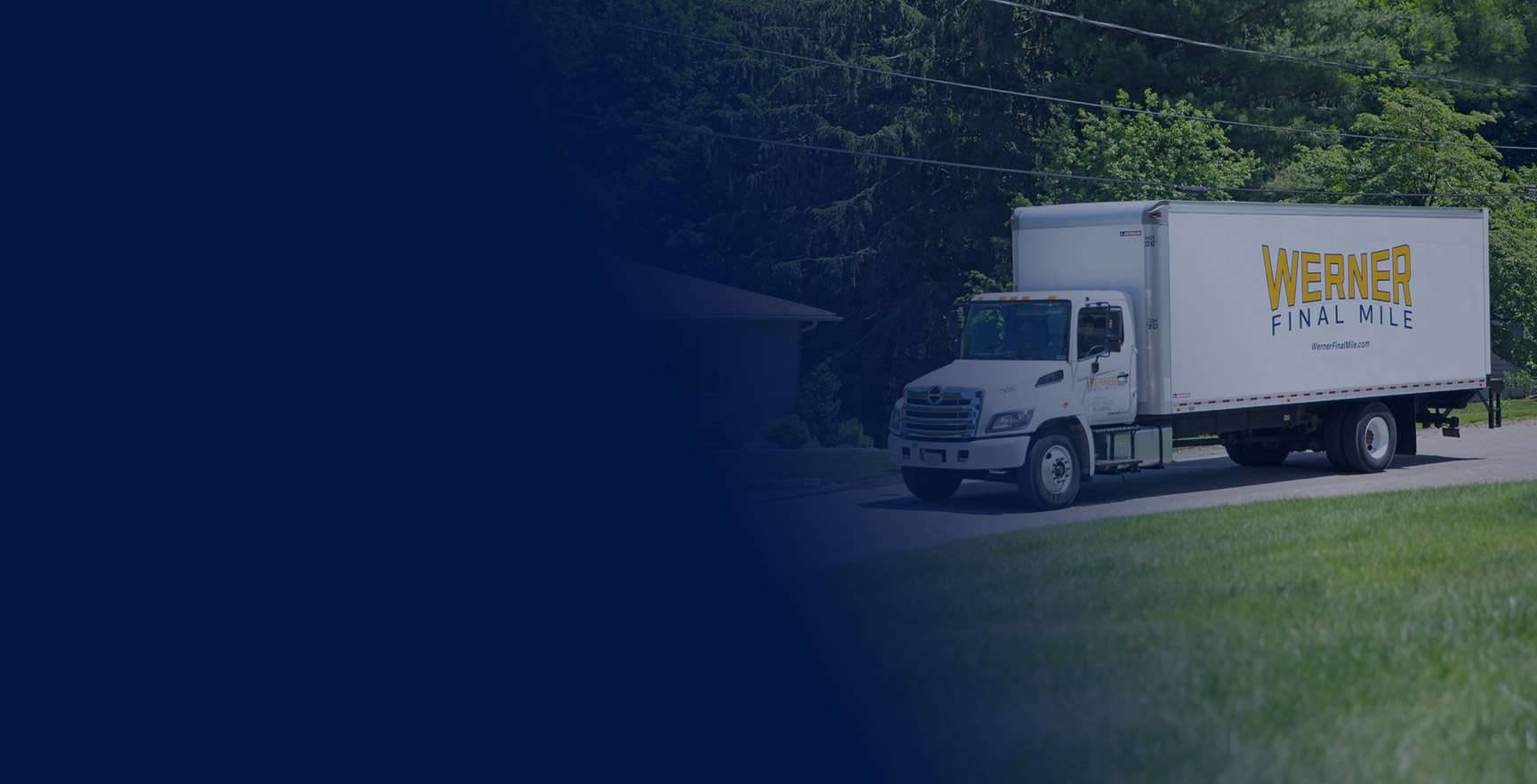 Werner Final Mile delivery truck