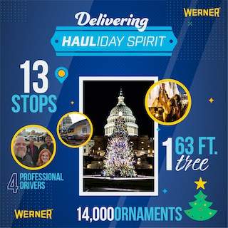werner wrapped 2023 hauliday spirit