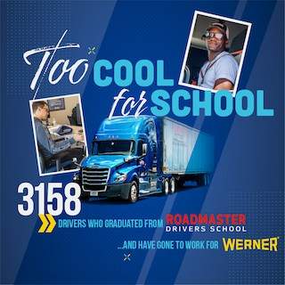 werner wrapped 2023 drivers school