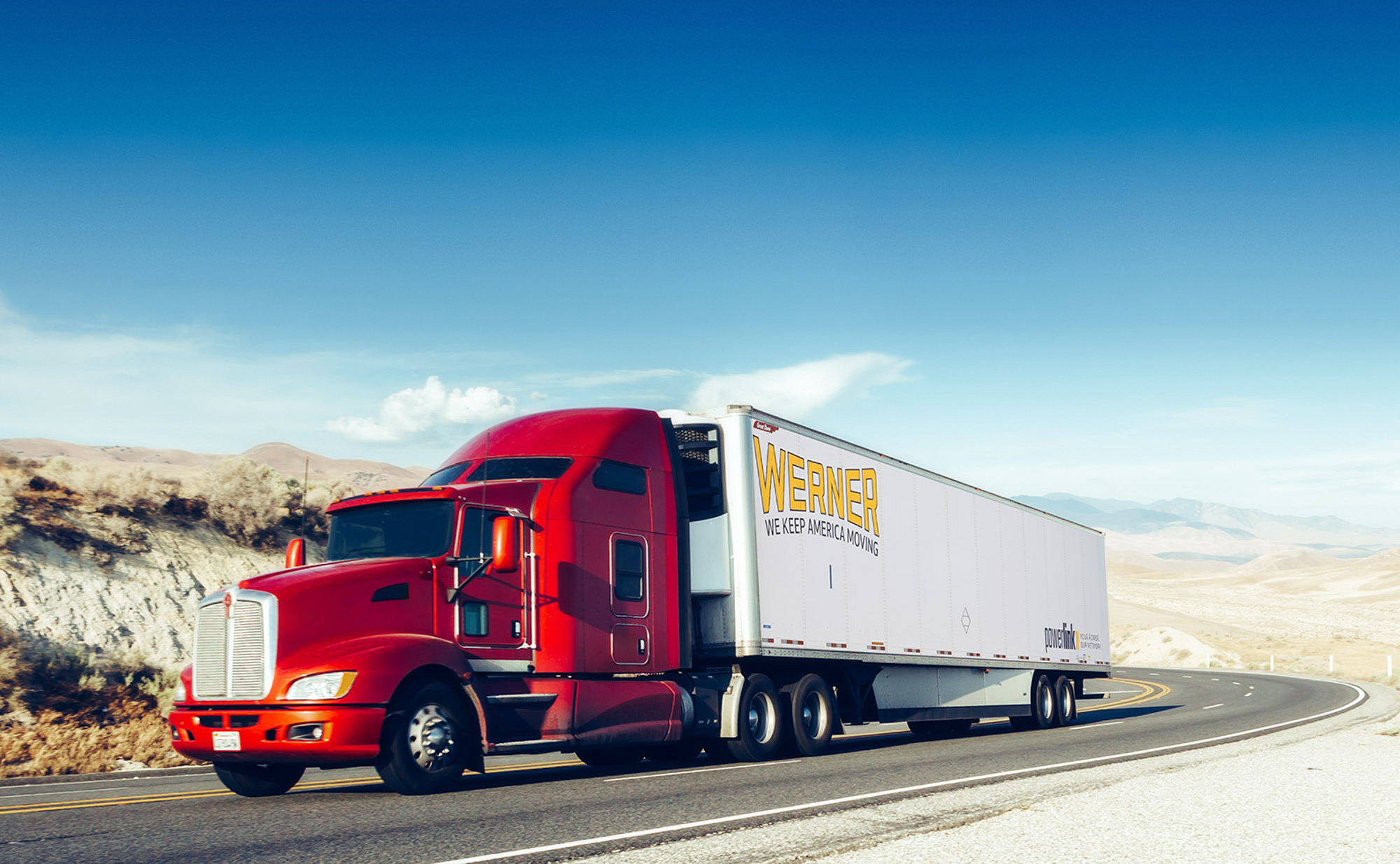 Werner Truckload Logistics team collaborating with shipping partners