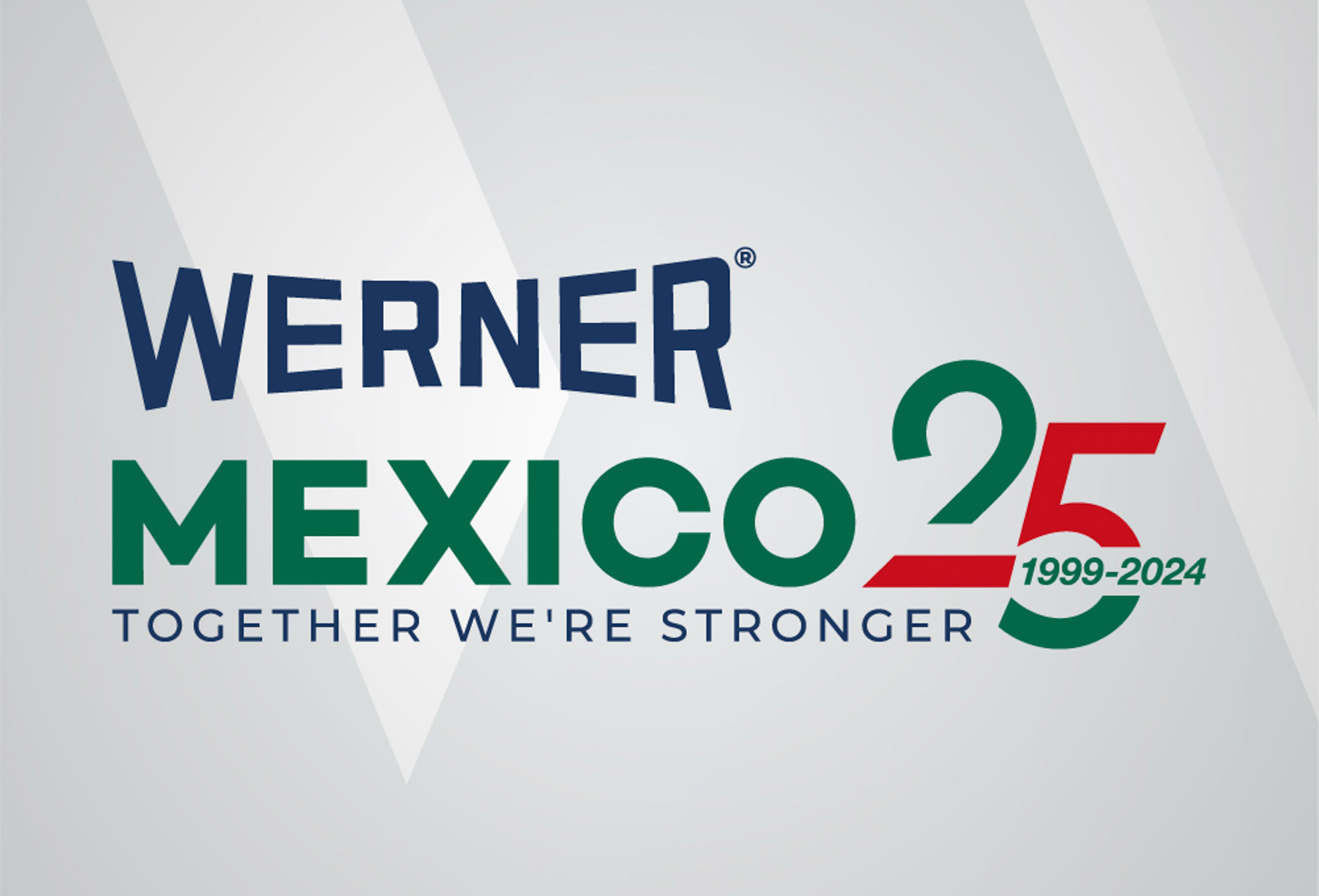 Werner branded cross-border tractor-trailer