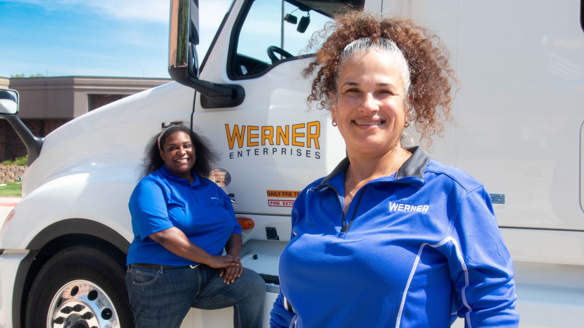 Brenda and Aisha, paired through Werner’s Team Matching Program